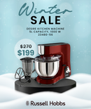 Kitchen Machine, Red 1000W