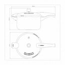 Non-Stick Coating Pressure Cooker (6L 24cm) Outlet Non-Stick Coating Pressure Cooker (6L 24cm) Non-Stick Coating Pressure Cooker (6L 24cm) Tramontina