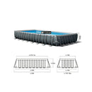 Ultra Xtr Rect Pool Set 9.75 X 4.88 X 1.32M home pool Ultra Xtr Rect Pool Set 9.75 X 4.88 X 1.32M Ultra Xtr Rect Pool Set 9.75 X 4.88 X 1.32M Intex