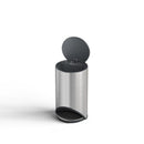 Arc™ 10L Easy-push Matt Black Pedal Bin Bathroom Accessories Arc™ 10L Easy-push Matt Black Pedal Bin Arc™ 10L Easy-push Matt Black Pedal Bin Joseph Joseph