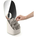 Viva Pedestal Mirror With Cosmetic Organizer Storage & Organization Viva Pedestal Mirror With Cosmetic Organizer Viva Pedestal Mirror With Cosmetic Organizer Joseph Joseph