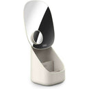 Viva Pedestal Mirror With Cosmetic Organizer Storage & Organization Viva Pedestal Mirror With Cosmetic Organizer Viva Pedestal Mirror With Cosmetic Organizer Joseph Joseph