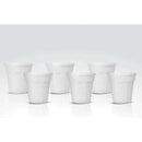 6 espresso cups, porcelain, white Coffee & Tea Cups 6 espresso cups, porcelain, white 6 espresso cups, porcelain, white Bialetti