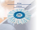 CLEAN TWIST Disc Mop Micro Duo Replacement Head Home cleaning CLEAN TWIST Disc Mop Micro Duo Replacement Head CLEAN TWIST Disc Mop Micro Duo Replacement Head LEIFHEIT