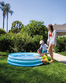 Blue Bliss Splash Pool 1.47m x 33cm Kids Inflatables Blue Bliss Splash Pool 1.47m x 33cm Blue Bliss Splash Pool 1.47m x 33cm Intex