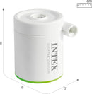 Quickfill USB 200R Air Pump, Size: 8 cm x 7 cm x 8 cm Air Pump Quickfill USB 200R Air Pump, Size: 8 cm x 7 cm x 8 cm Quickfill USB 200R Air Pump, Size: 8 cm x 7 cm x 8 cm Intex