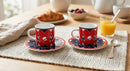 Moka Express 3-Cup Set with 2 Cups and Saucers Coffee Makers Moka Express 3-Cup Set with 2 Cups and Saucers Moka Express 3-Cup Set with 2 Cups and Saucers Bialetti