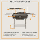 Oklahoma Joe's Firecraft Series Barrel Outdoor Barbque Oklahoma Joe's Firecraft Series Barrel Oklahoma Joe's Firecraft Series Barrel CharBroil