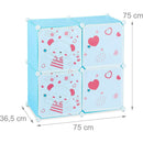 Children's Play Shelf, 4 Compartments Outlet Children's Play Shelf, 4 Compartments Children's Play Shelf, 4 Compartments RelaxDays