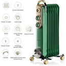 Vintage Oil Radiator 7 Fins 1500W Max Power Heaters Vintage Oil Radiator 7 Fins 1500W Max Power Vintage Oil Radiator 7 Fins 1500W Max Power Ariete