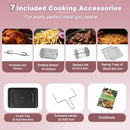 1L Air Fryer Oven, 1800W / Pink Color Outlet 1L Air Fryer Oven, 1800W / Pink Color 1L Air Fryer Oven, 1800W / Pink Color LLIVEKIT