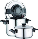 Alessa 4 Piece Pressure Cooker Set Pressure cooker Alessa 4 Piece Pressure Cooker Set Alessa 4 Piece Pressure Cooker Set Korkmaz