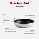 Stainless Steel Frying Pan Frying Pan Stainless Steel Frying Pan Stainless Steel Frying Pan KitchenAid