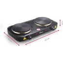 Electric Cooker 2 Plates 15.5/15.5 2000W hot Plate Electric Cooker 2 Plates 15.5/15.5 2000W Electric Cooker 2 Plates 15.5/15.5 2000W Ardes