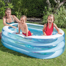 Oval Whale Fun Pool Kids Inflatables Oval Whale Fun Pool Oval Whale Fun Pool Intex