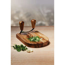 Natural Elements Acacia Wood Hachoir Set Hachoir Set Serving Trays Natural Elements Acacia Wood Hachoir Set Hachoir Set Natural Elements Acacia Wood Hachoir Set Hachoir Set KitchenCraft