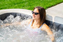 4-Person Greystone Deluxe Square Bubble Spa Set Spa Bubble Pools 4-Person Greystone Deluxe Square Bubble Spa Set 4-Person Greystone Deluxe Square Bubble Spa Set Intex