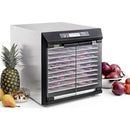 10 Tray Commercial Food Dehydrator with Two 99-Hour Timers, Stainless Steel fruit dehydrator 10 Tray Commercial Food Dehydrator with Two 99-Hour Timers, Stainless Steel 10 Tray Commercial Food Dehydrator with Two 99-Hour Timers, Stainless Steel Excalibur