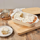 Stoneware Rectangular Ceramic Non-Stick Coating Baker Oven Dishes Stoneware Rectangular Ceramic Non-Stick Coating Baker Stoneware Rectangular Ceramic Non-Stick Coating Baker KitchenAid