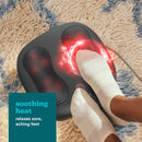 Dual Shiatsu Foot Massager + Heat Massage & Relaxation Dual Shiatsu Foot Massager + Heat Dual Shiatsu Foot Massager + Heat HoMedics