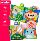 Jungle Animals Sensory Book Montessori, Letter & Numbers Jungle Animals Sensory Book Jungle Animals Sensory Book WinFun