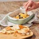 Stoneware Rectangular Ceramic Non-Stick Coating Baker Oven Dishes Stoneware Rectangular Ceramic Non-Stick Coating Baker Stoneware Rectangular Ceramic Non-Stick Coating Baker KitchenAid