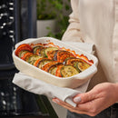 Stoneware Rectangular Ceramic Non-Stick Coating Baker Oven Dishes Stoneware Rectangular Ceramic Non-Stick Coating Baker Stoneware Rectangular Ceramic Non-Stick Coating Baker KitchenAid