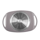 47cm Grill plate, Taupe