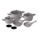 10 Pcs Cookware Set, Taupe
