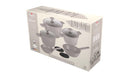 10 Pcs Cookware Set, Taupe