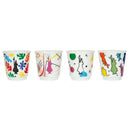 Espresso 4 Pcs Porcelain Cup Glass cups Espresso 4 Pcs Porcelain Cup Espresso 4 Pcs Porcelain Cup Bialetti