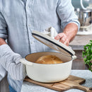 Almond Cream Cast Iron Casserole Cast Iron Almond Cream Cast Iron Casserole Almond Cream Cast Iron Casserole KitchenAid
