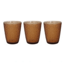 The German Outlet, Tognana, Set of 3 Glasses Ambra