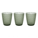 The German Outlet, Tognana, Set of 3 Glasses Verde