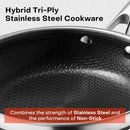 Eterna Tri-Ply 20cm Fry Pan Frying Pan Eterna Tri-Ply 20cm Fry Pan Eterna Tri-Ply 20cm Fry Pan Nutricook