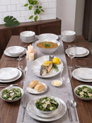 FOLIA Porcelain Set 26 Pcs Dinnerware FOLIA Porcelain Set 26 Pcs FOLIA Porcelain Set 26 Pcs Dorsch
