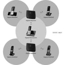 The German Outlet, Gigaset, Repeater 2.0 Black double range for DECT phones