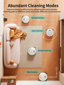 Robot Vacuum and Mop - 4000Pa Powerful Suction