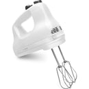 5-Speeds Hand Mixer,  White 85W Food Mixers & Blenders 5-Speeds Hand Mixer,  White 85W 5-Speeds Hand Mixer,  White 85W KitchenAid