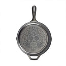 LODGE Seasoned Cast Iron Sugar Skull Skillet Cast Iron LODGE Seasoned Cast Iron Sugar Skull Skillet LODGE Seasoned Cast Iron Sugar Skull Skillet Lodge