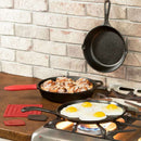 Seasoned Cast Iron Pan Set of 3 Cast Iron Seasoned Cast Iron Pan Set of 3 Seasoned Cast Iron Pan Set of 3 Lodge