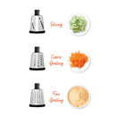 3‑in‑1 Essentials Grater – Fine and Coarse Grate Plus Slice Slicer 3‑in‑1 Essentials Grater – Fine and Coarse Grate Plus Slice 3‑in‑1 Essentials Grater – Fine and Coarse Grate Plus Slice Nutricook