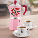 Rainbow 3-Cup Cherries Moka Pot Coffee Makers Rainbow 3-Cup Cherries Moka Pot Rainbow 3-Cup Cherries Moka Pot Bialetti