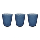 The German Outlet, Tognana, Set of 3 Glasses Blue