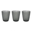 The German Outlet, Tognana, Set of 3 Glasses Grigio