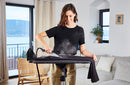 Iron All-In-One Ixeo+ Black & Silver Ironing Machine Iron All-In-One Ixeo+ Black & Silver Iron All-In-One Ixeo+ Black & Silver Tefal
