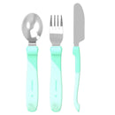 The German Outlet, Twistshake, Learn Cutlery Stainless Steel 12+m