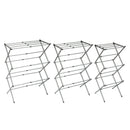 Folding and Extendable Metal Clothes Dryer with 3 Levels laundry Folding and Extendable Metal Clothes Dryer with 3 Levels Folding and Extendable Metal Clothes Dryer with 3 Levels InnovaGoods