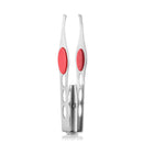 Hair Removal Tweezers with LED Lezers