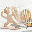 Set of Kitchen Tools,  Wooden Base Spartan 7 Pieces Kitchen Knives Set of Kitchen Tools,  Wooden Base Spartan 7 Pieces Set of Kitchen Tools,  Wooden Base Spartan 7 Pieces InnovaGoods